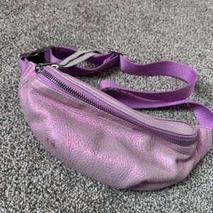 Aimee Kestenberg Iridescent Purple Belt Bag